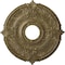 Ekena Millwork Attica Ceiling Medallion (Fits Canopies up to 5"), 18"OD x 4"ID x 5/8"P, Mississippi Mud Crackle CM18ATMMC - alternate 1